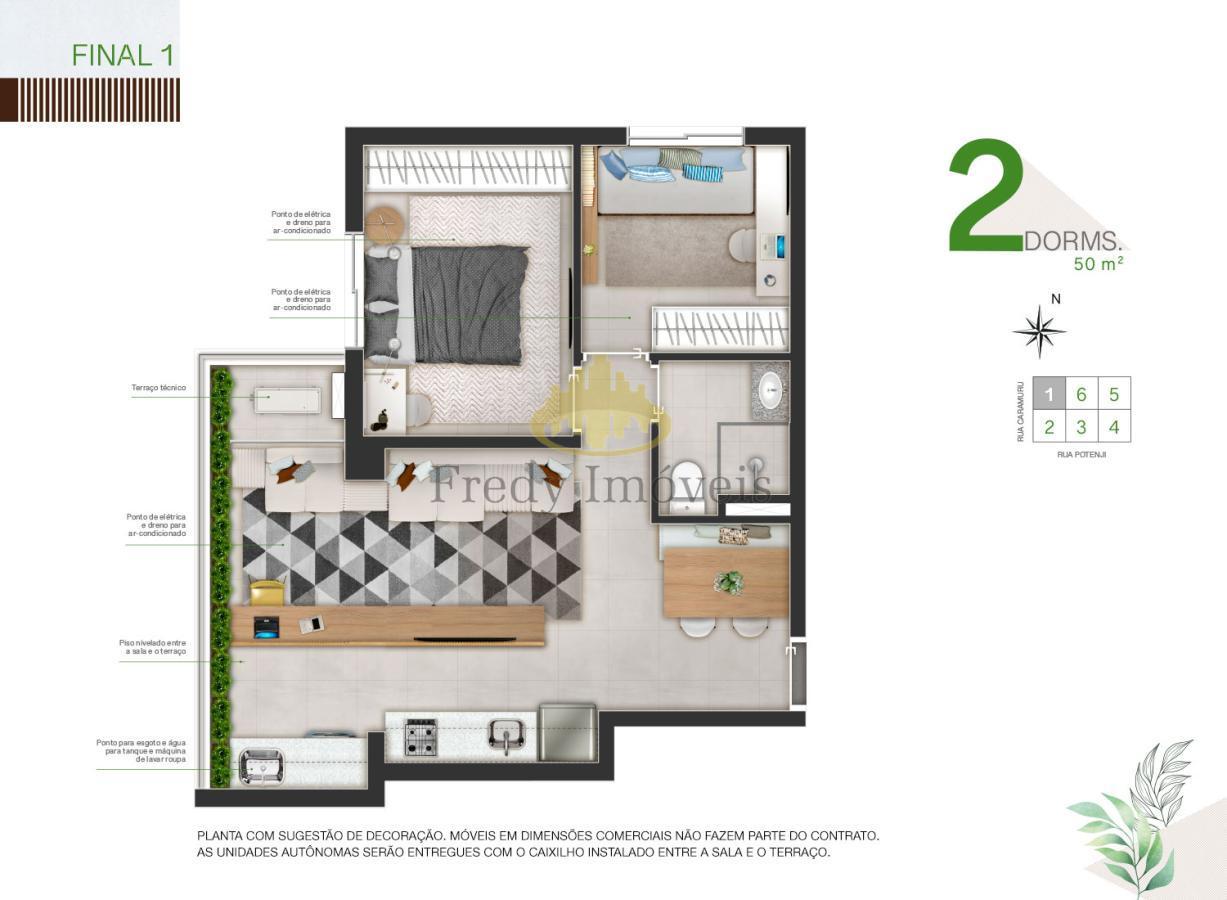 Apartamento, 1 quarto, 28 m² - Foto 21
